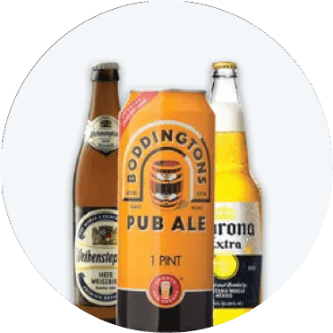 Imported beer bottle
